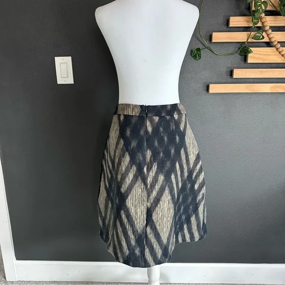 Odeeh Abstract Print A-Line Skirt Size 38 (US Medium) Made in Germany - Picture 3 of 8